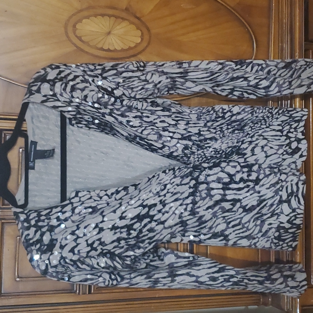 INC one button cardigan